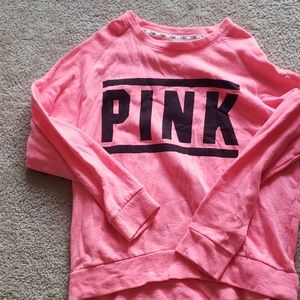 Pink sweatshirt